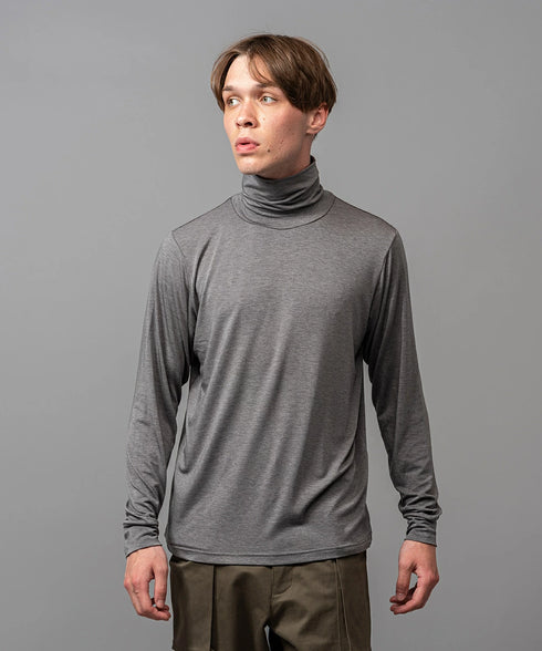 MR.OLIVE / SPANDEX WARM JERSEY / INNER TURTLE SHIRT スパンデックスワームジャージー/インナータートルシャツ